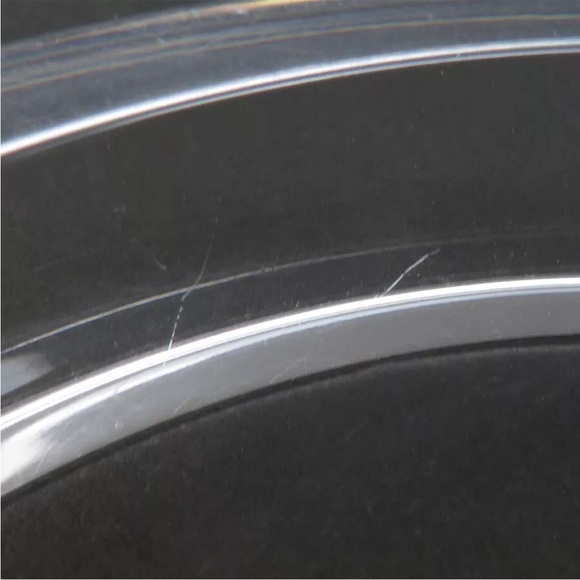 LOUIS VUITTON Nightclubber Transparent Lucite Clear Bangle Bracelet - Picture 8 of 12